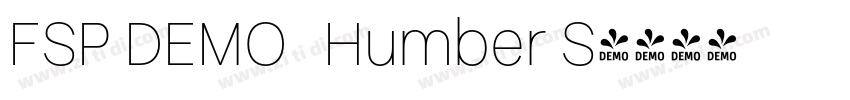 FSP DEMO   Humber S字体转换